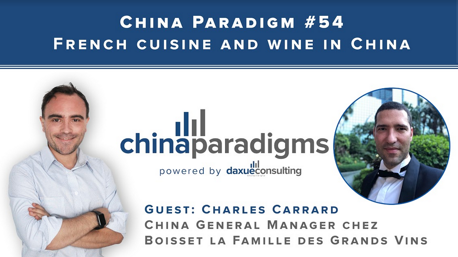 China Paradigm 54: Marketing French cuisine and wine in China