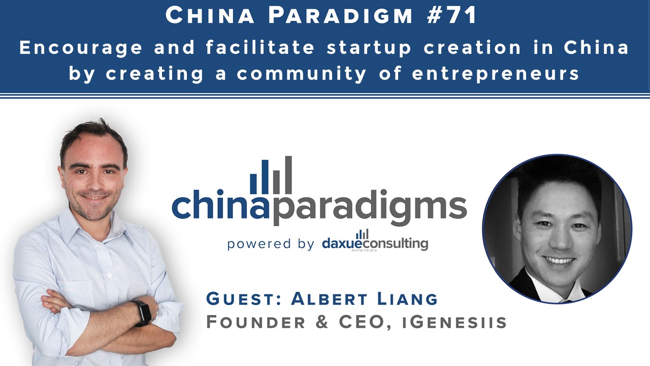 Podcast transcript #71: Encourage and facilitate startup creation process in China by creating a community of entrepreneurs and mentors