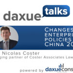 Daxue Talks 18: Changes in enterprise policies in China 2020