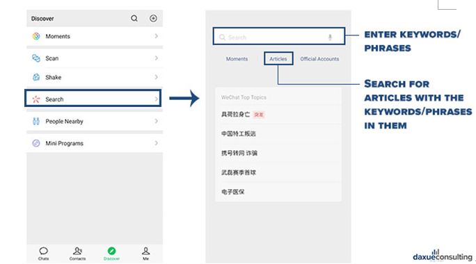 social listening Wechat